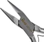 Craft County Comfort Grip Chain Nose Pliers – for Bending Wire, Closing Bead Tips, Manipulating Jump Rings, and Forming Loops (Regular)