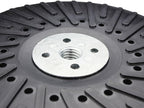 BHA Angle Grinder Ribbed Backing Pad for Resin Fiber Disc, 7" x 5/8" x 11