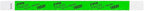 500 WristCo Friday Neon Green Tyvek Wristbands for Events - ¾” x 10” - Waterproof Recyclable Comfortable Tear Resistant Paper Bracelets Wrist Bands for Concerts Festivals Admission Party