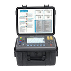 Power Quality Analyzer Metrel for Large-Scale Power Grid System Detection