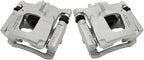 SCITOO Rear Left+Right Brake Calipers With Bracket 18B5046 18B5047 Compatible For Dodge Nitro 2007-2011 For Jeep Liberty 2008-2012 For Jeep Wrangler 2007-2017 For Jeep Wrangler JK 2018