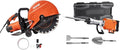 VEVOR Electric Concrete Saw, 14 in Circular Saw Cutter with 5 in Cutting Depth, Wet/Dry Disk & Demolition Jack Hammer, 2200W Electric Jackhammer Heavy Duty, 1350 BPM Concrete Breaker 4pcs