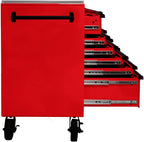 Homak 72” Roller Cabinet w/Stainless Steel Top RS Pro Workstation (Fury Red)