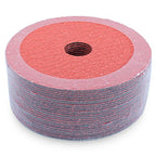 BHA Ceramic Resin Fiber Sanding and Grinding Discs, 4.5” x 7/8”, 60 Grit - 25 Pack