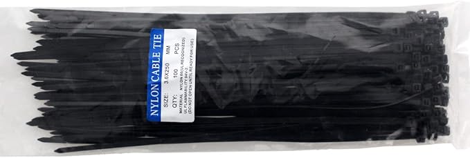 Cable Wire Tie Gun With Cable Ties, Professional Fastening Cable Install and Cut Plastic Nylon Ties Tool