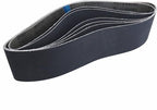 4 x 36 Inch Sanding Belts 240 Grit, Silicon Carbide Knife Sharpening Sanding Belts for Metal Woodworking Wet Dry Polishing,6-Pack