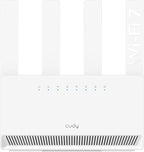 Cudy Dual Band BE3600 Wi-Fi 7 Router WR3600E 4 Gigabit Ports, 2.0 GHz Quad Core, 4 Antennas VPN Clients & Server, Cudy APP, Cloud Control