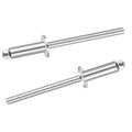 70pcs 3/16 x 3/8 inch 304 Stainless Steel Pop Rivets, 4.8 x 10mm Blind Rivets for DIY/Automotive Repairs/Furniture