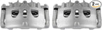 SCITOO 18B5468 18B5469 Front Left & Right Disc Brake Calipers w/Bracket Fit For Ford For Explorer 2013-2016,For Lincoln MKS 2013-2015,For Lincoln MKT 2013-2018, Double Pistons