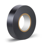 20 Pack Black Electrical Tape Waterproof，3/4 in x 60ft，High Temperature Electric Tape Weatherproof Home Outdoor Multipurpose Insulating Wire Wrapping，Maximum Voltage