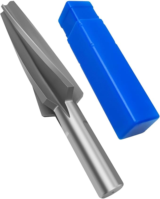 10 Degree Ball Joint Reamer, 6542 High-Speed Tool Steel Tapered Ball Joint Reamer for 1-1/2in Per Foot, Tapered Reamer Tie Rod