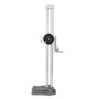 Dasqua 20"/500mm Double Beam Digital Height Gauge with Feed Wheel, Heavy Duty Cast Iron Base with Carbide-Tipped Scriber, Accuracy: ±0.0019"/0.05mm, Resolution 0.001"/0.01mm