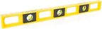 Mayes 10101 Polystyrene 2 Ft Level, 24 Inch Level Made in the USA, Contractor, Plumber, and Carpenter Tools, Impact Resistant Frame, Three Vials, Accurate to .001 Inch, Won’t Scratch Work Surfaces