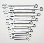 Steel Vision Pro 14-Piece SAE Combination Wrench Set - Heavy Duty CR-V Steel, Mirror Polished, Anti-Rust, 12-Point Openings, Includes Organizer Bag (Sizes 3/8 to 1-1/4 Inch)