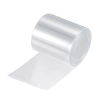 MECCANIXITY Battery Wrap PVC Heat Shrink Tubing 32mm Dia 50mm Flat 10 Feet(3meters) Clear Good Insulation for Battery Pack