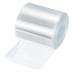 MECCANIXITY Battery Wrap PVC Heat Shrink Tubing 50mm Dia 80mm Flat 33 Feet(10meters) Clear Good Insulation for Battery Pack