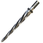 7/16" Bridge Construction Reamer, M2 HSS Taper Chucking Reamer Drill Bit with 5-Spiral Flutes Design for Steel, Alloy, Aluminum, Wood and Plastic