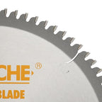 Hoteche 8-1/4-Inch Circular Saw Blade for Aluminum 80-Tooth Tungsten Carbide-Tipped Blade High-Performance Professioal Saw Blade for Miter Saw and Table Saws with 1-inch, 13/16-inch, 5/8-inch Arbor