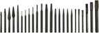 Mayhew Pro 61050 Punch and Chisel Kit, 24-Piece & Mayhew Pro 62015 Bearing Race Punch Set, 4-Piece