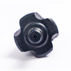 Four Spiral Flute M35 Cobalt Step Drill Bit Set 1/4" - 1-3/8"(19 Sizes),Impact Ready Four Flute Step Drill Bit,3/8" 3-Flat Shank Step Bits for Hole Drilling Cutting on Metal, Steel, Aluminum