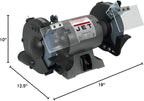 JET 8-Inch Bench Grinder, 3450 RPM, 1/2 HP, 120V 1Ph (Model JBG-8)