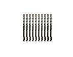 Generic Direko 10 Piece Carbide-Tipped SDS-Plus Rotary Hammer Drill Bit Set Length 6"",Twist Drill 7/16"",for Masonry，Concrete,Brick Granite etc.