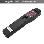 TMOFI-401 Live Fiber Optical Identifier with Visual Fault Locator for 0.25mm 0.9mm 3.0mm Fiber, No Need to Replace Clamp Block