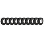 Electrical Tape, Black, 3/4 inch x 65 ft, High Temperature Electric Tape Weatherproof for Home DIY, Repairs, Electrical, Automotive and Equipment, 10-Pack (10)