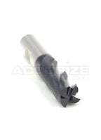 Accusize Industrial Tools 5/8'' Fine Tooth M42 8% Cobalt Tialn Roughing End Mill, 5/8'' Shk Dia, 1-5/8'' Flute Length, 3-3/4'' Oal, 4 Flute, 1104-0058