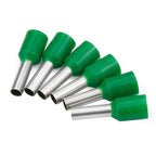 XHF 1000 PCS AWG 18/1.0mm² Wire Ferrules Insulated Copper Crimp Connectors, Crimp Pin Cord End Terminals Green