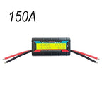 150A RC Watt Meter, High Precision Power Analyzer, DC 0-60V Volt Amp Watt Checker Tester, with Digital Yellow LCD Screen- for Voltage, Current, Power, Charge and Energy Measurement