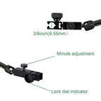 HDLNKAK Magnetic Base Stand 176 lbs Max Pull for Dial Indicator (Black)
