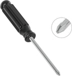 5PCS Mini Phillips Screwdriver, 5mm Cross Head with Clear Non-slip Handle for Small Appliances, 5.71"(145mm) Total Length, Magnetic
