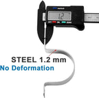 1-9/16 In. Conduit Clamps Two Hole Metal Clamp Stainless Steel U Bracket Conduit Strap Tension Clips, Universal Clamp for Cylindrical Components - Fits OD 40 mm (Approx. 1-9/16") | 10 Pcs