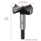 ASNOMY 2-9/16" Inch Carbide Forstner Drill Bit, Carbide Tipped Forstner Bit for Hard Wood, Wood Drilling Hole Saw Set Woodworking Hinge Cutter Tool Kits for Wood Plastic Plywood