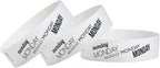 500 WristCo Monday White Tyvek Wristbands for Events - ¾” x 10” - Waterproof Recyclable Comfortable Tear Resistant Paper Bracelets Wrist Bands for Concerts Festivals Admission Party