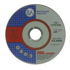 Benchmark Abrasives 5 Inch Aluminum Oxide Self Sharpening Grinder Cut Off Wheels for Meta and Steel, .045" Thick 7/8" Arbor, Angle Grinder Cutting Disc, Type 1 Thin Grinding Cutting Wheel - 25 Pack
