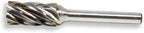 Benchmark Abrasives Ball Shape Premium Tungsten Carbide Burr with 1/4 Inch Shank Aluminum Cut Rotary Tool, Engraving Tool for Non-Metals Shaping Carving(SA-5NF)