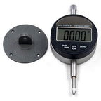 Electronic Digital Dial Indicator Gage Gauge Inch/Metric Conversion 0-0.5 Inch/12.7 mm with Back Lug Auto Off Featured Measuring Tool