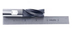 Accusize Industrial Tools 3/4'' Fine Tooth M42 8% Cobalt Tialn Roughing End Mill, 3/4'' Shk Dia, 1-5/8'' Flute Length, 3-3/4'' Oal, 4 Flute, 1104-0034