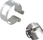 2 Inch (50.8 mm) Stainless Steel Welding Tacking Band Clamp,Clamp-On Exhaust Pipe Tacking Band for Welding Fabrication