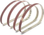 1/2 Inch x 18 Inch Sanding Belts, 1000 Grits Aluminum Oxide Sanding Belt, Belt Sander Tool for Woodworking, Metal Polishing (30 Pack)