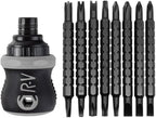 szhdxsy 18 in-1 Multi-bit Screwdriver Set, Purpose Ratcheting Screwdriver,small magnetic ratchet screwdriver with retractability,