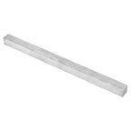 uxcell Square Steel Key Stock 3/4" x 3/4" x 12" Cold-Drawn 45# Steel Bars Precision Key Stock for Gearbox Coupling, Silver Tone