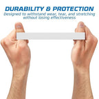 OHLECTRIC Professional Grade Vinyl Electrical Tape (20 Pack) White - 7 Mil Thick Flame-Retardant, Heat & Weather Resistant 3/4 Inch x 60 Feet | Ideal for Contractors & Electricians