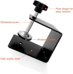 Drawer Front Installation Clamps, Cold-Rolled C Clamps for Woodworking, Door Installation Tools and Cabinet Tools with Protective Pads (6 Pcs)