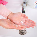 500PCS Eco Travel Soap Leaves, Portable Cleanser with 5 Scents, Paper Hand Cleaner Fragrance Color Soap Paper, Biodegradable Hand Washing Sheets for Camping/Hiking (6.5x4cm)