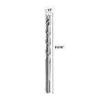 CSOOM SDS Plus Rotary Hammer Drill Bit 1/2"x6.3", Professional Concrete Drill Bit for Concrete, Brick, Stone and Cement Walls