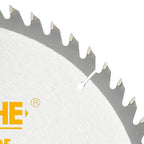 Hoteche 12-Inch Circular Saw Blade for Wood 60-Tooth Tungsten Carbide-Tipped Blade High-Performance Professioal Saw Blade for Miter Saw and Table Saws with 1-inch, 13/16-inch, 5/8-inch Arbor