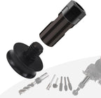 Angle Grinder Extension Shaft Set - 5/8"-11 Thread Electric Drill Conversion Collets Adapter for X-LOCK (1/8" 1/4" 3/8" 1/2" Collets 4PCS)